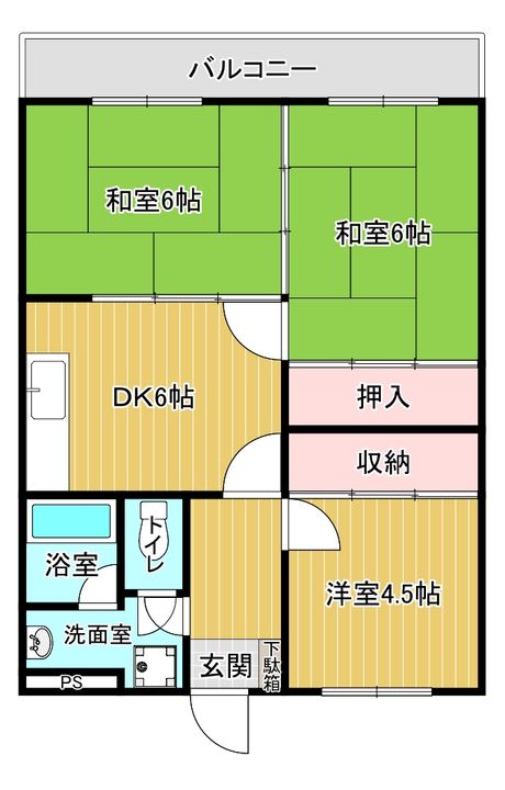 夢ハウスの間取り