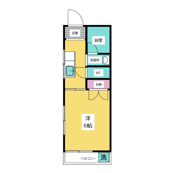 アドレム白鷺の間取り