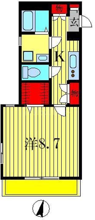 アール・コン・シェルの間取り