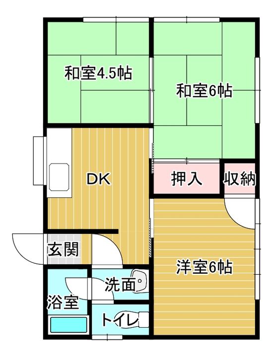 群馬県安中市原市(一戸建)の賃貸物件の間取り