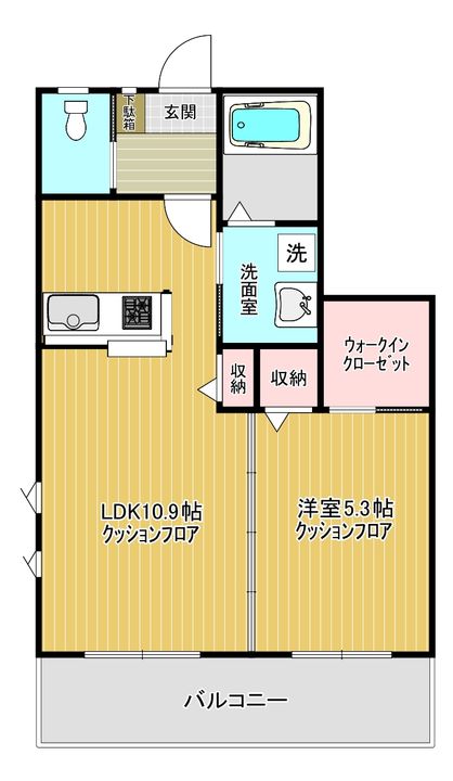 トゥールモンドの間取り