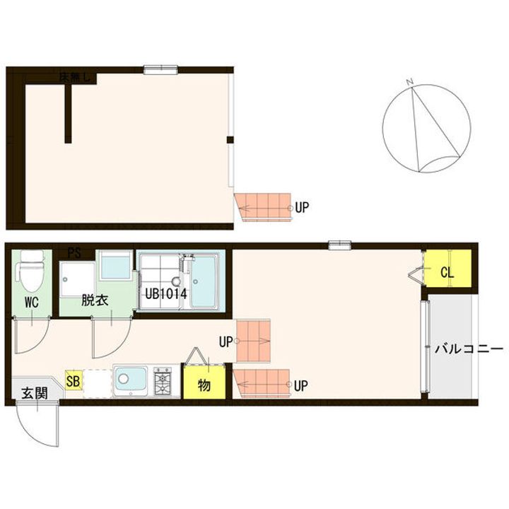 RETINA太子堂IIの間取り