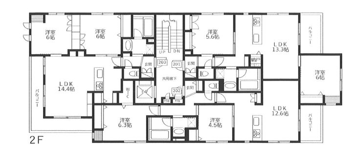 AI・Grandir逗子の間取り