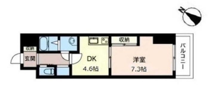 オーキッドレジデンス板橋の間取り