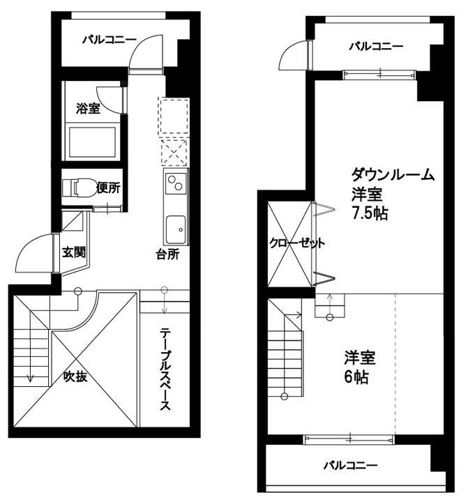 アリエス出水の間取り