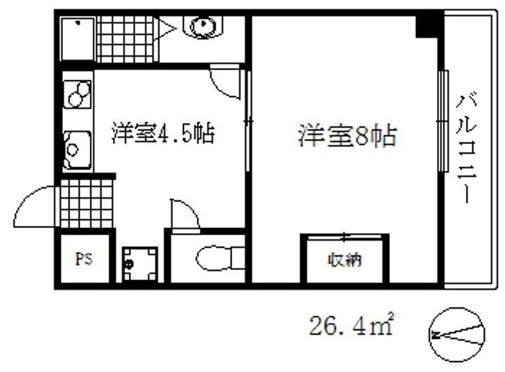 平野エスペランスの間取り