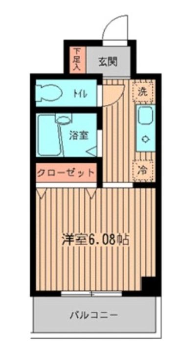 フォレスト向河原の間取り