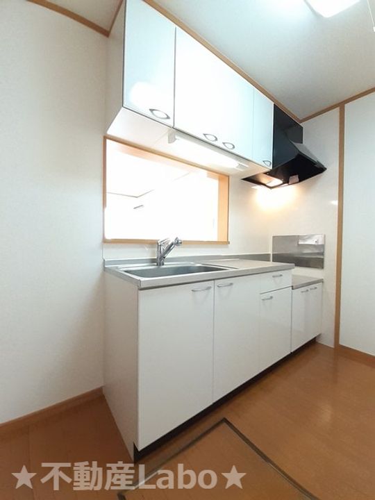 徳島県板野郡藍住町徳命字名田(アパート)の賃貸物件のキッチン