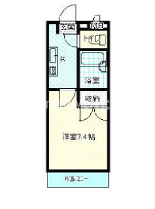 京都府福知山市字堀(マンション)の賃貸物件の間取り