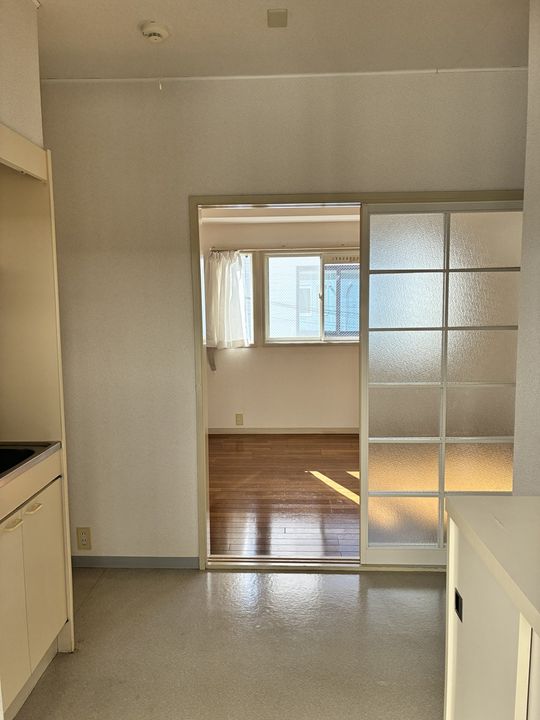 NSハイツの玄関