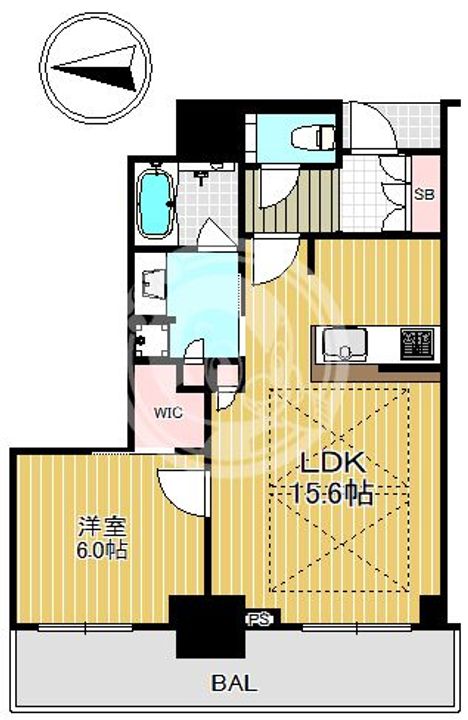グランドメゾン新梅田タワー THE CLUB RESIDENCEの間取り