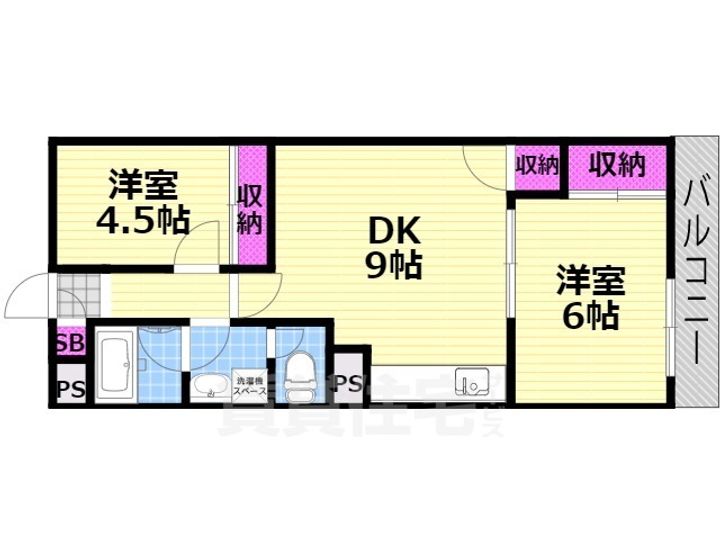 グランメゾンの間取り