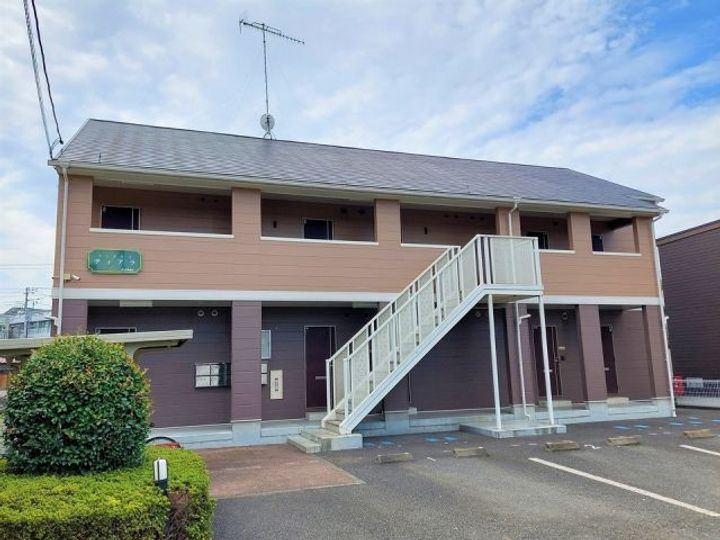埼玉県東松山市日吉町(アパート)の賃貸物件の外観