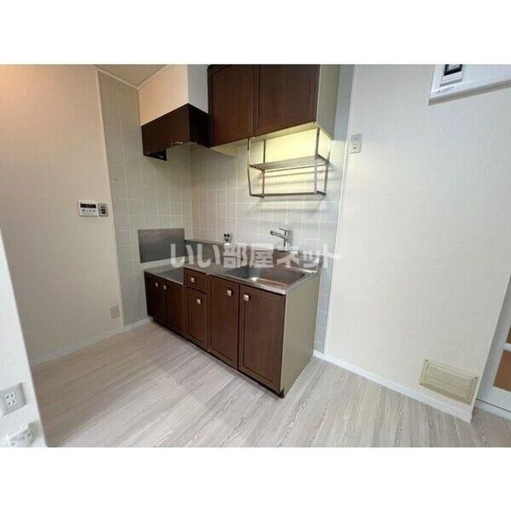 栃木県宇都宮市鶴田町(アパート)の賃貸物件のキッチン