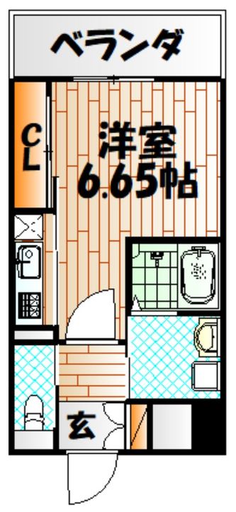 GALA PLATINUM COURTの間取り