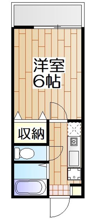 神奈川県横浜市磯子区森5(アパート)の賃貸物件の間取り