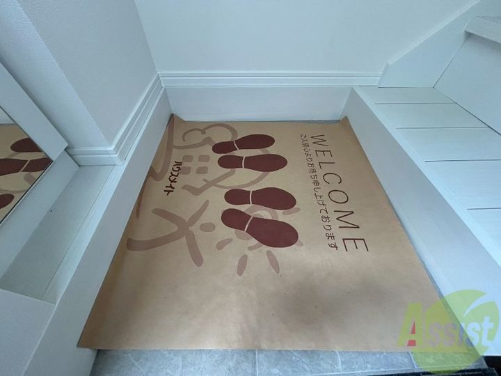 アビリア南小泉の玄関