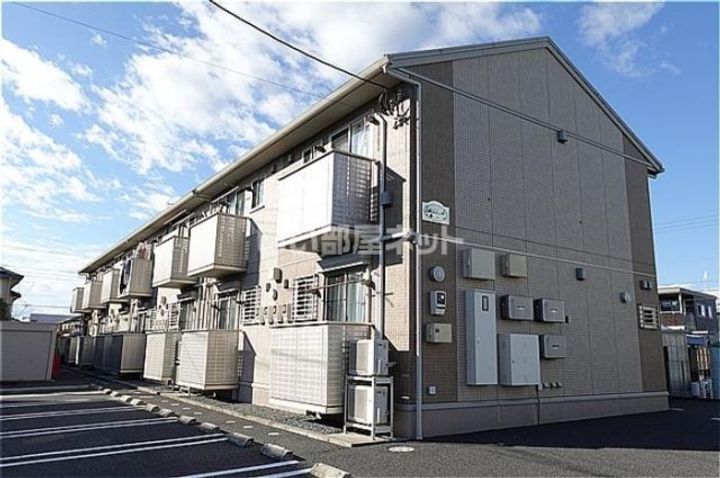 栃木県宇都宮市鶴田町(アパート)の賃貸物件の外観