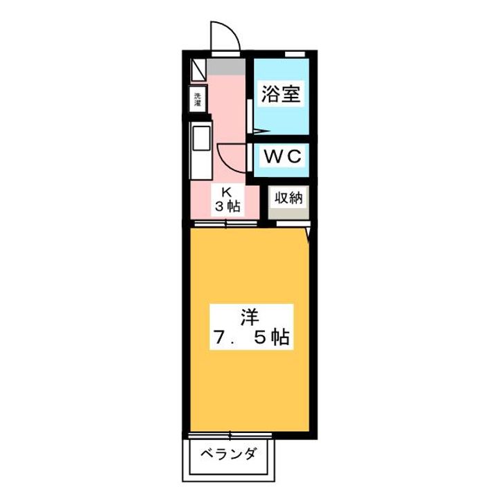 メゾンHIROの間取り