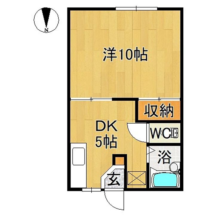 リバティーハウスAの間取り