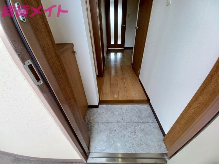 SHINONOMEハイツの玄関
