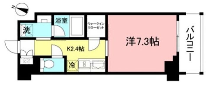 プライムメゾン方南町の間取り