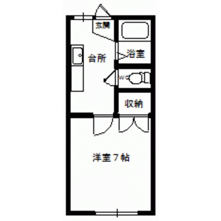 ヴェルニーチェの間取り
