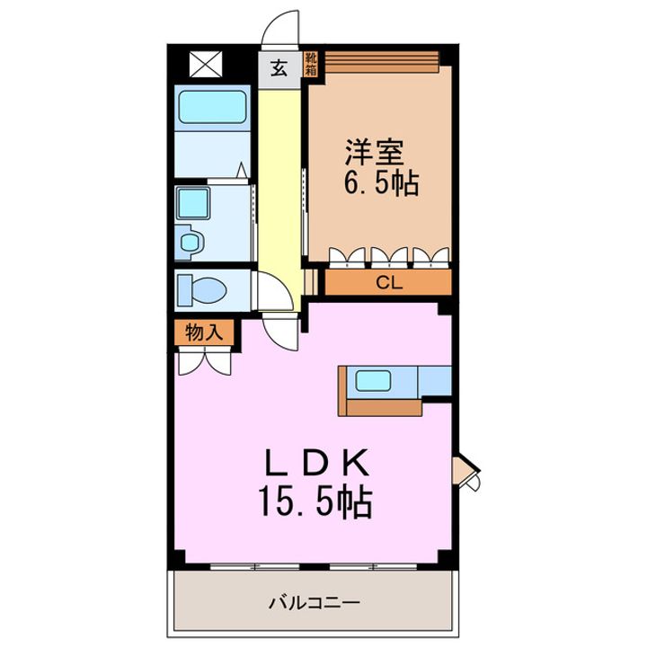 アイリス大鐘の間取り