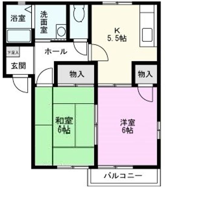 コーポエンゼルの間取り