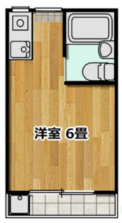 つつじヶ丘BNKハイツB棟の間取り