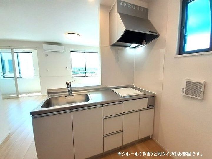 (仮)大西町アパートのキッチン