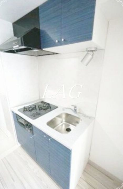 東京都足立区千住河原町(マンション)の賃貸物件のキッチン