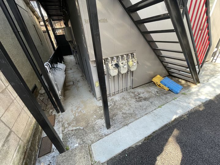 東京都目黒区中目黒4(アパート)の賃貸物件の地図