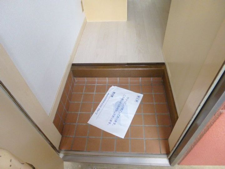 プリマ田無の玄関