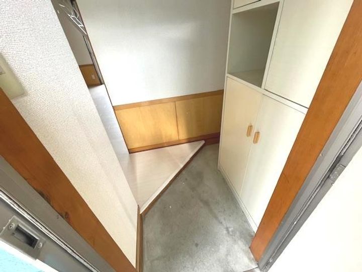メゾン・エスポワールAの玄関