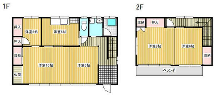 埼玉県加須市伊賀袋(一戸建)の賃貸物件の間取り