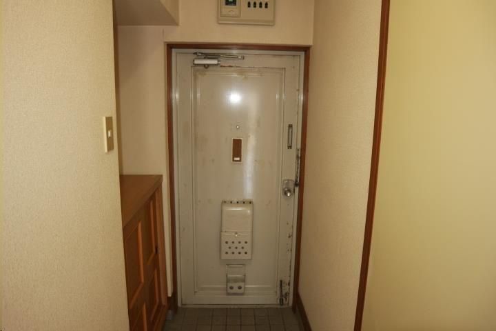 サンハイツIIの玄関