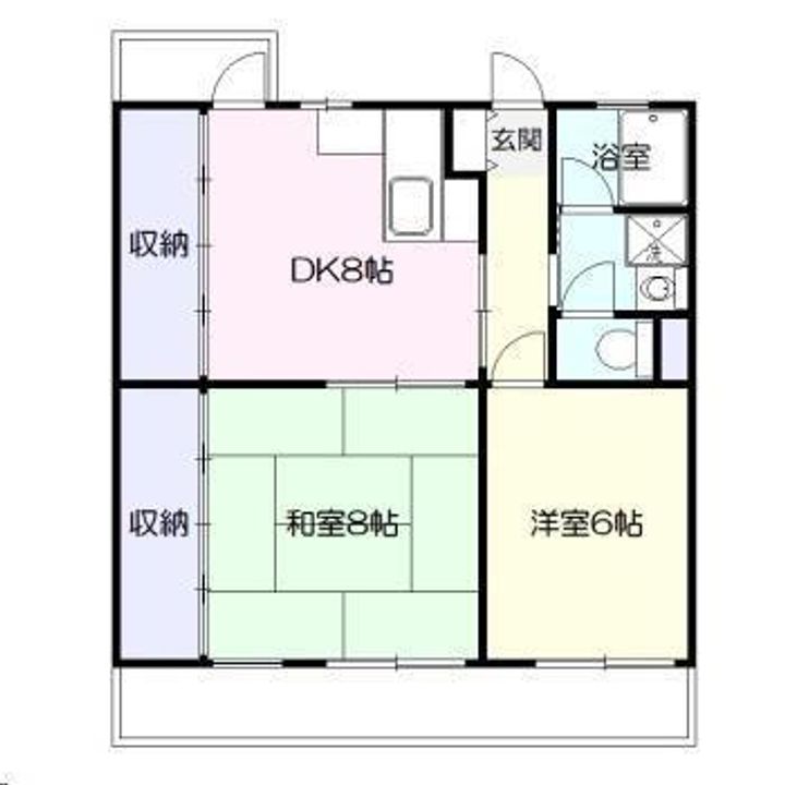 サンハイツIIの間取り