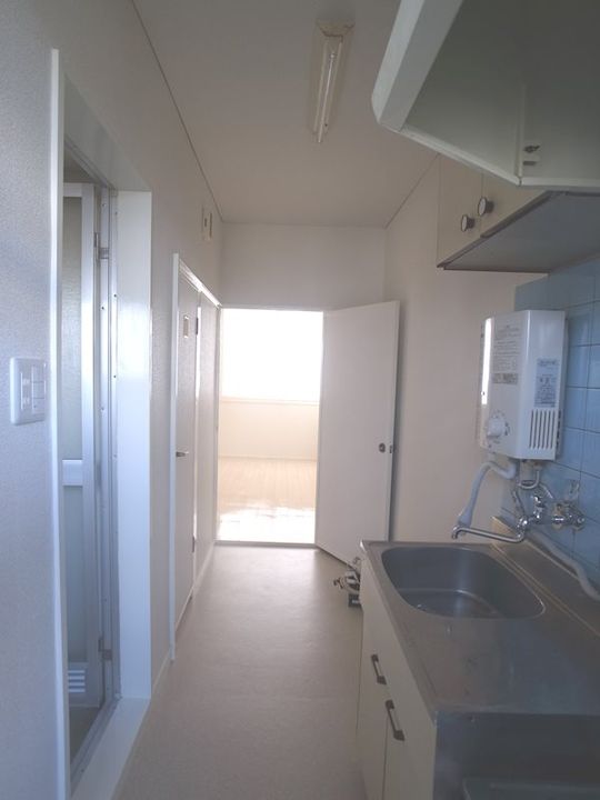 コーポ星の玄関