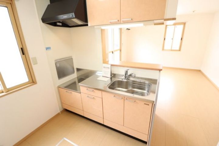 栃木県小山市大字小山(アパート)の賃貸物件のキッチン