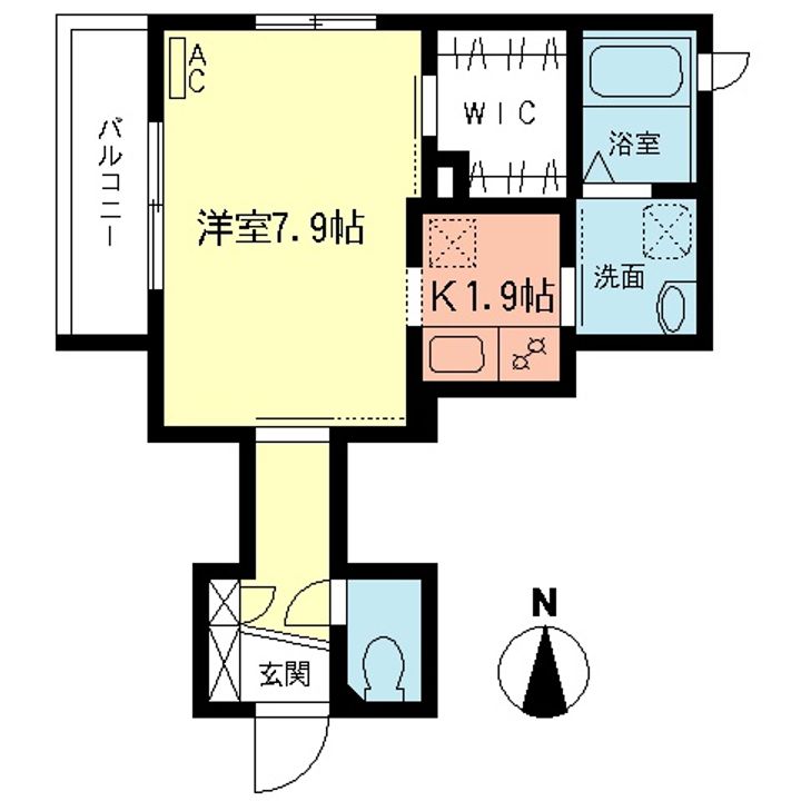 メゾンボナールの間取り