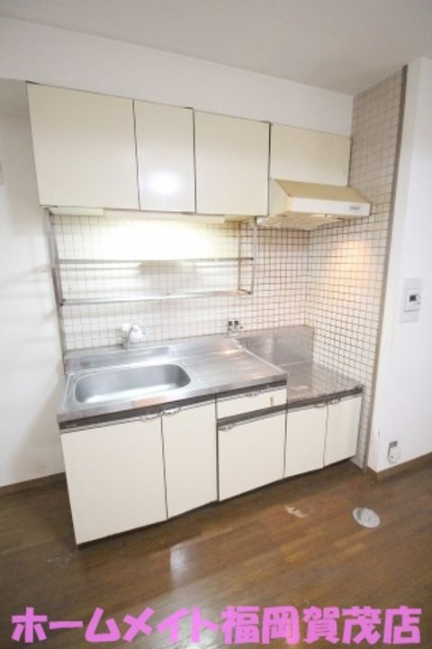 福岡県福岡市早良区野芥6(マンション)の賃貸物件のキッチン