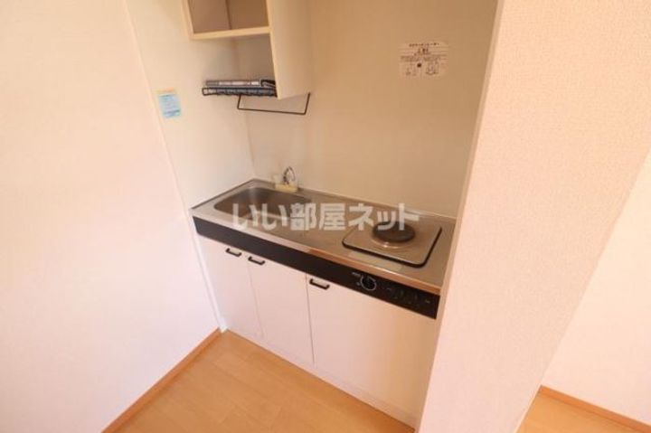 福島県郡山市安積町日出山字大洲河原(アパート)の賃貸物件のキッチン