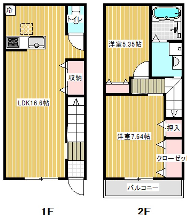 レジデンス・ラシーヌの間取り