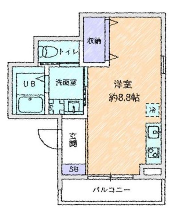シーンプラス小田急相模原NORTH【0】の間取り