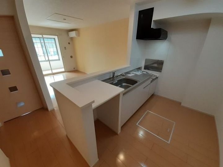 茨城県水戸市赤塚1(アパート)の賃貸物件のキッチン