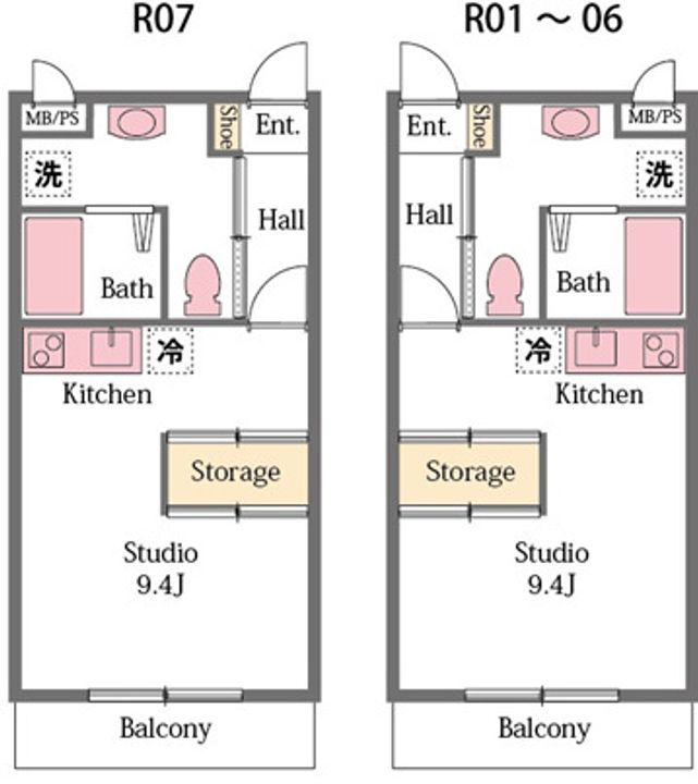 ドルチェヴィータIIの間取り