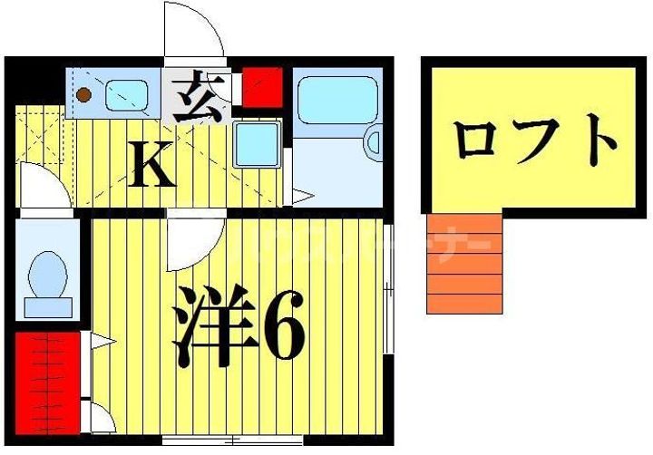 メインシティガーデンアゼリアの間取り