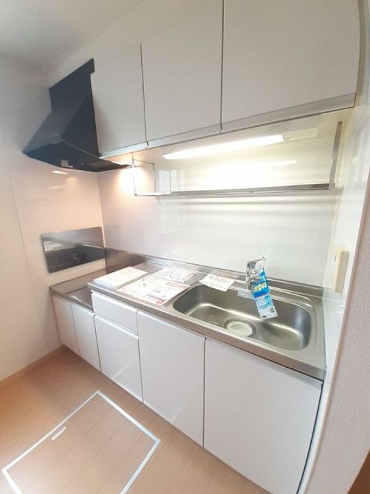新潟県南魚沼市五日町(アパート)の賃貸物件のキッチン