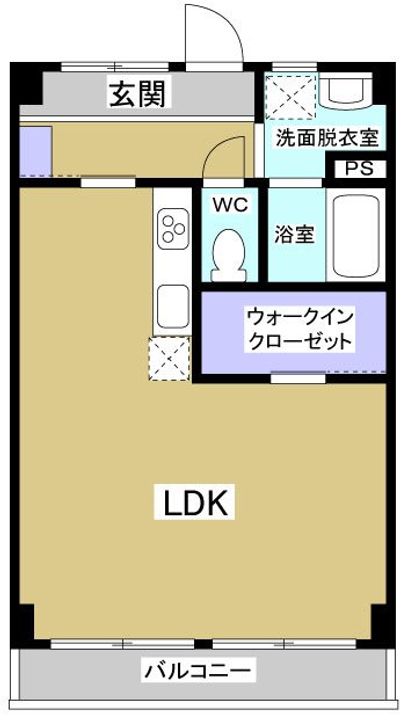 PIVOTマンション広沢の間取り